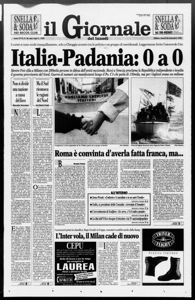 Il giornale del lunedi